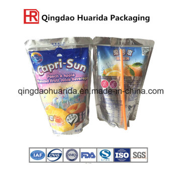 Food Grade Fruit Juice Stand up Spout Pouch Packaging Bag